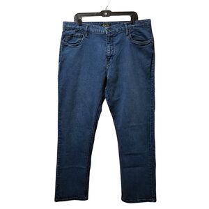 Urban Star Estilo Jeans Men's 38x32 Blue Straight Stretch Denim